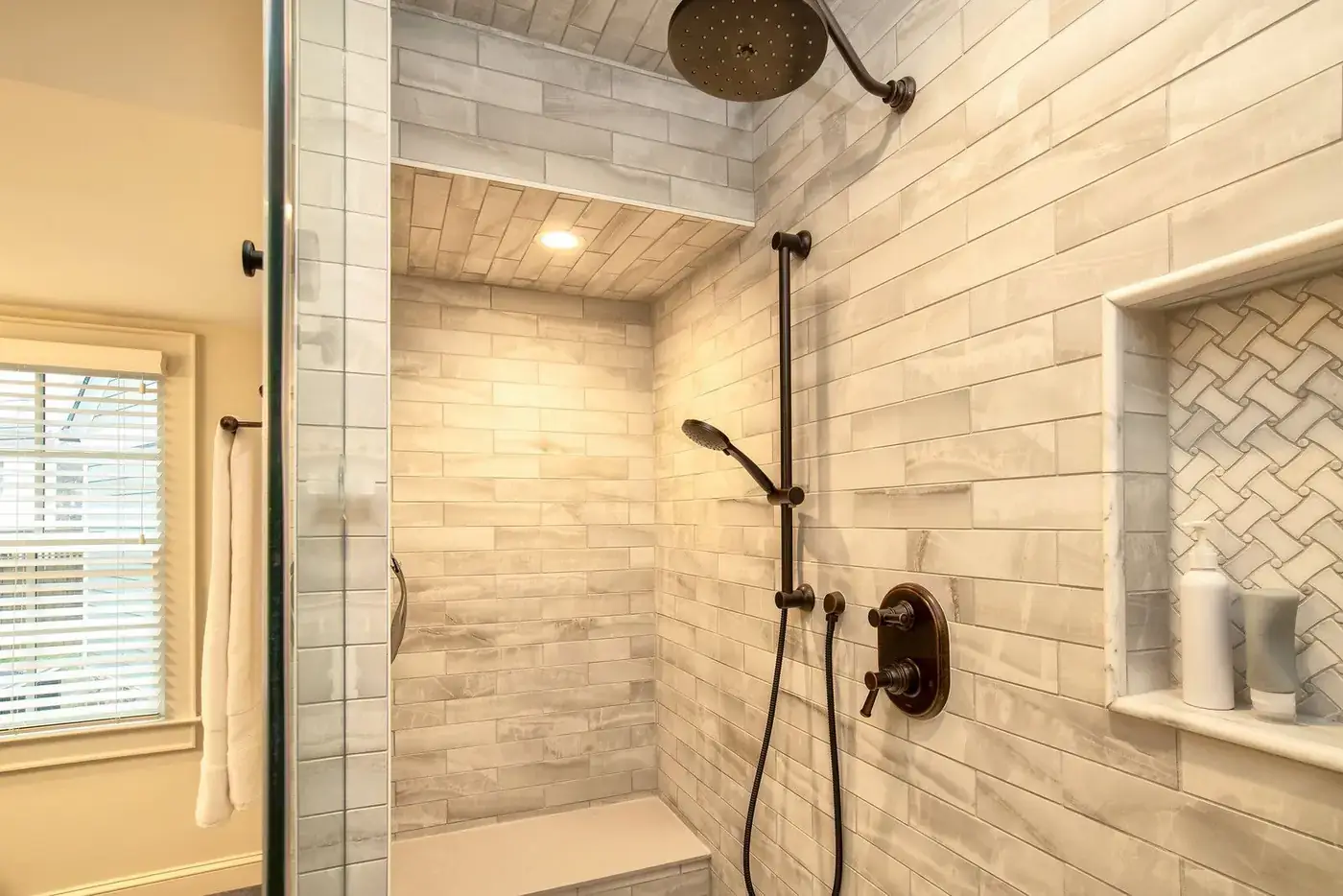 Bathroom remodel by Greenville Kitchen & Bath