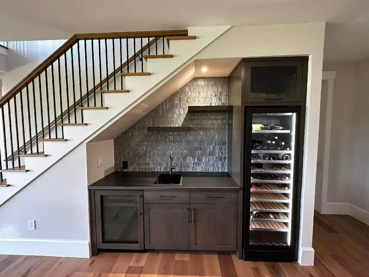 Basement finishing by Greenville Kitchen & Bath