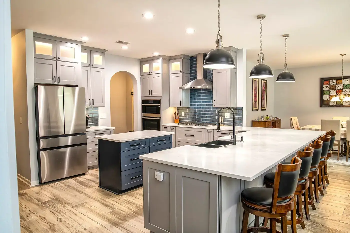 Kitchen remodel by Greenville Kitchen & Bath
