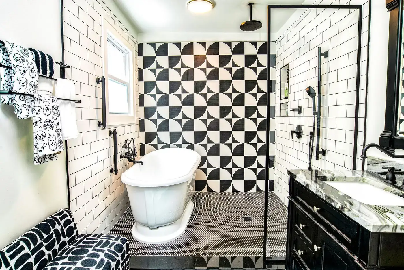 Bathroom remodel by Greenville Kitchen & Bath